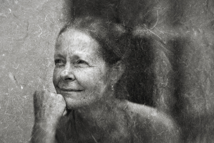 a portrait of one granny