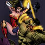 Wonder Woman VS Hulk