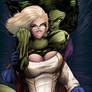 Power Girl VS She Hulk