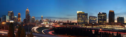 Atlanta Skyline Panorama 2012