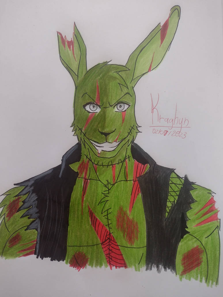 Spring Trap Retake Springtrap - Five Nights At Freddy's by Kretakeo on DeviantArt