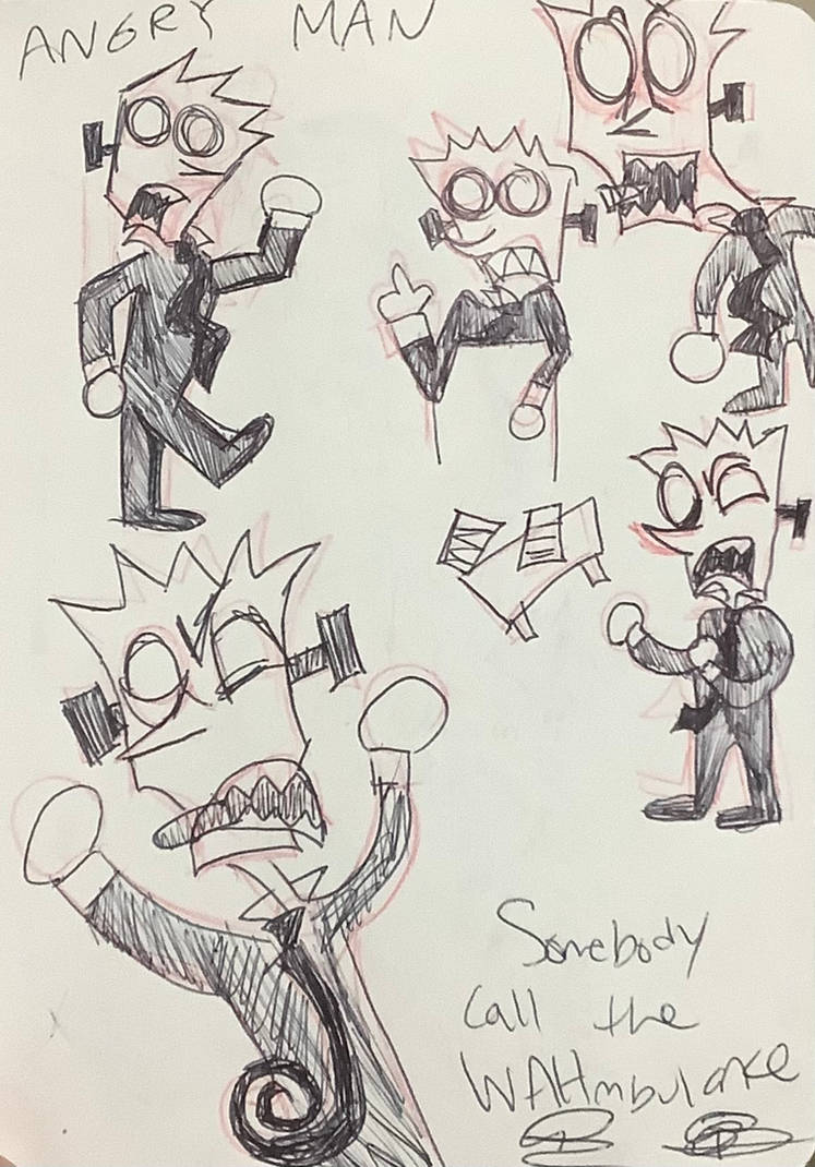 Angry Draftsman creation of angry man by SUPERDUPERCRASHMAN on DeviantArt