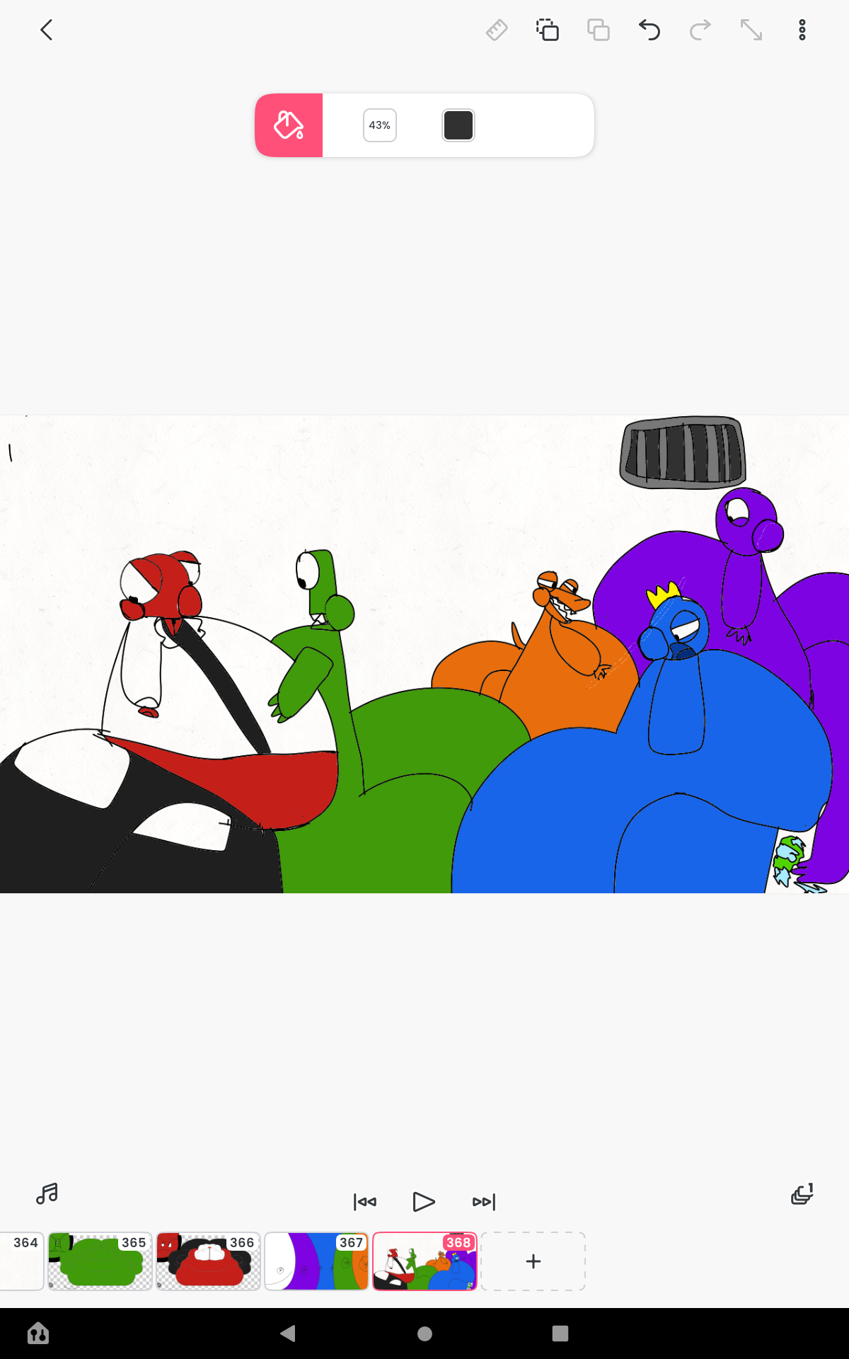 Rainbow friends gametoons fat spell by rainbowfriends37437 on DeviantArt