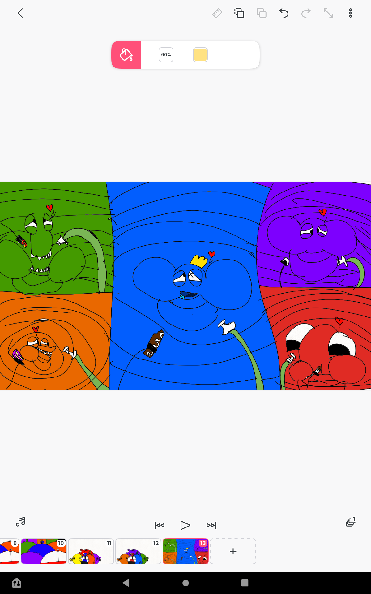 Rainbow friends gametoons blueberry inflation by rainbowfriends37437 on  DeviantArt