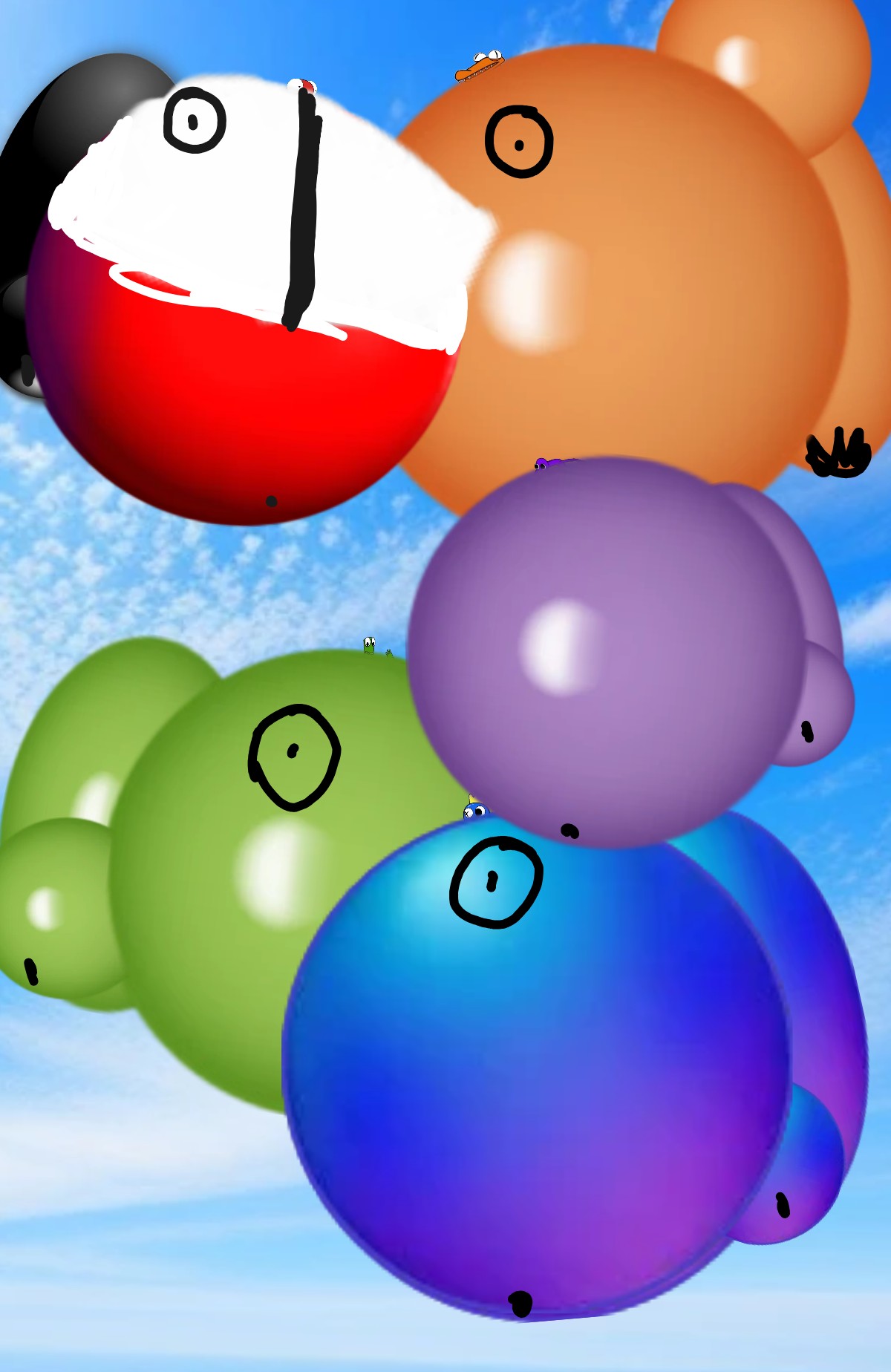 Rainbow friends gametoons blueberry inflation by rainbowfriends37437 on  DeviantArt