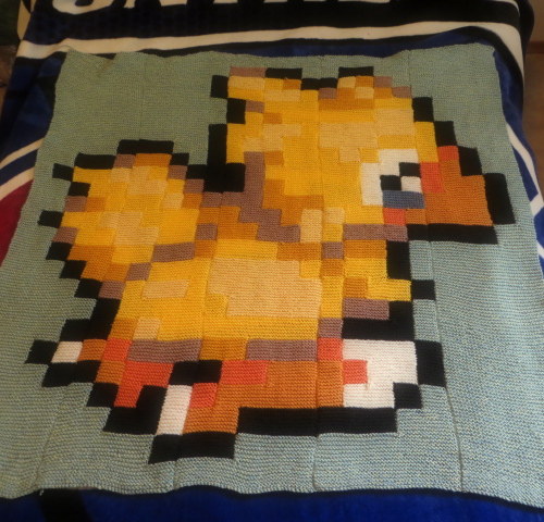 Chocobo Baby Blanket