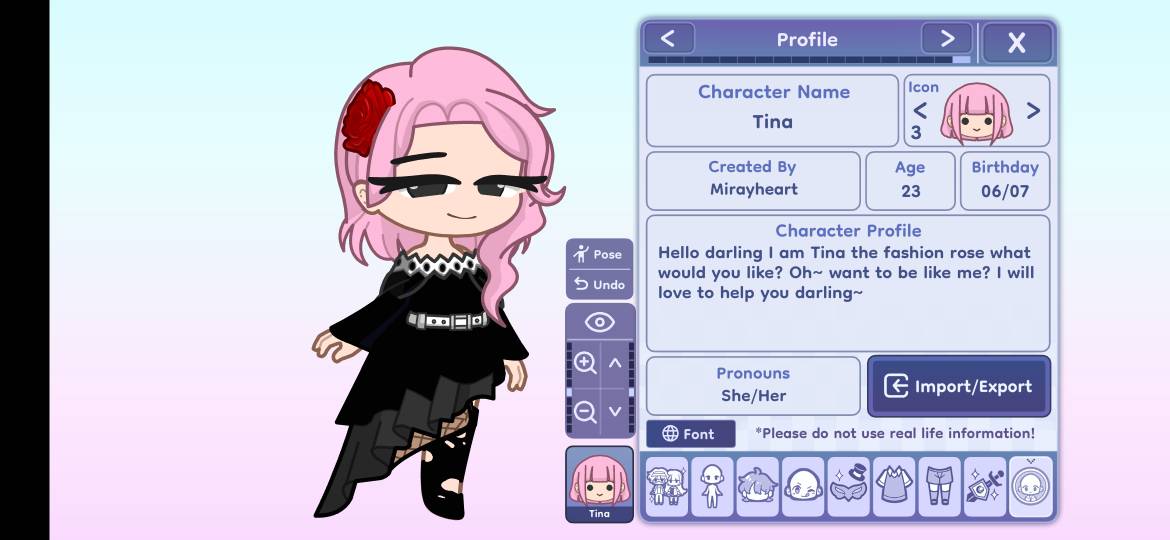 Me in gacha online :D by ninindsdniu3 on DeviantArt