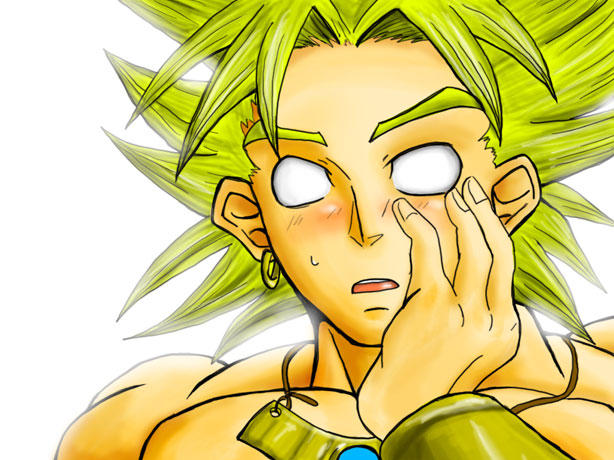 Broly Says: Why You kissed me?