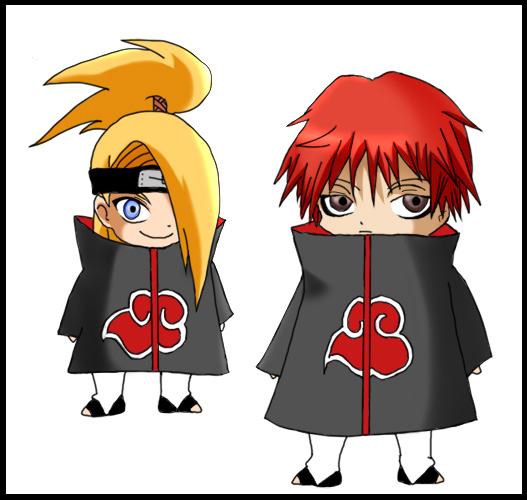 Chibi_Sasori_Deidara