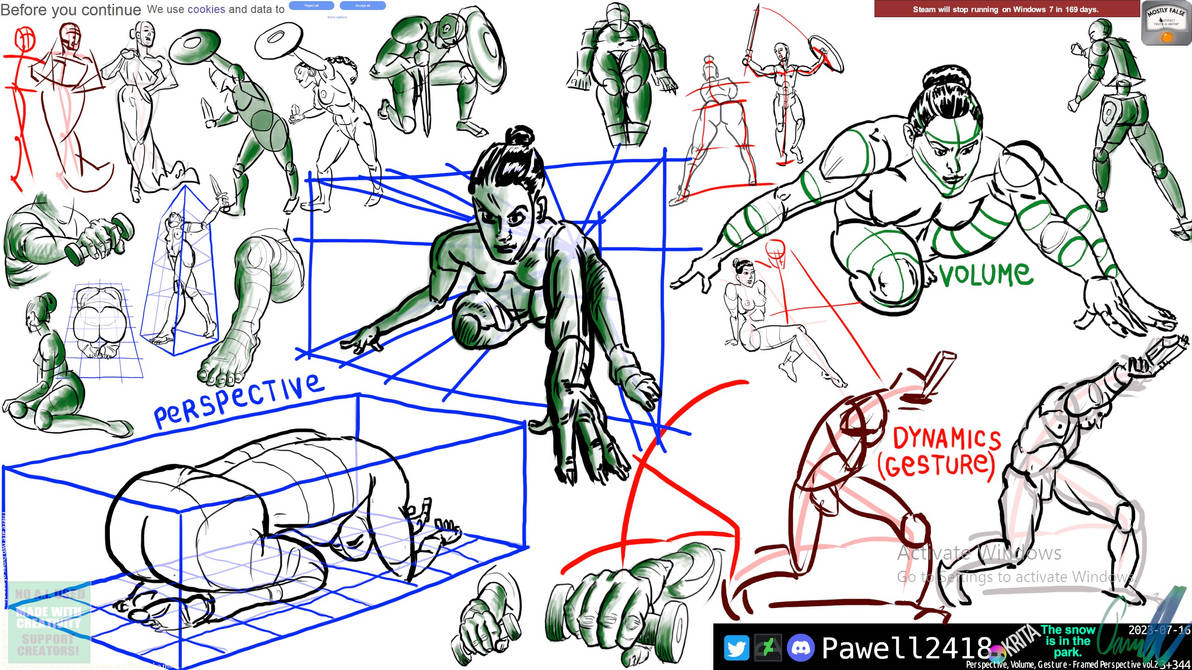 Perspective, Volume and Gesture by Pawell2418 on DeviantArt