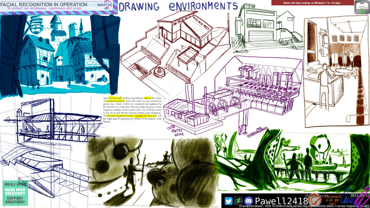 Drawing Environments by Pawell2418 on DeviantArt