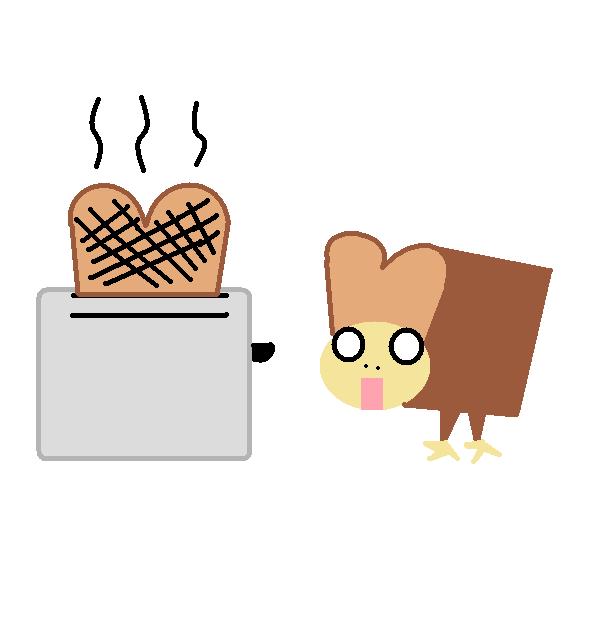 Bread Bug meets Toaster