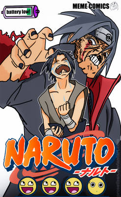 Naruto manga cover parody