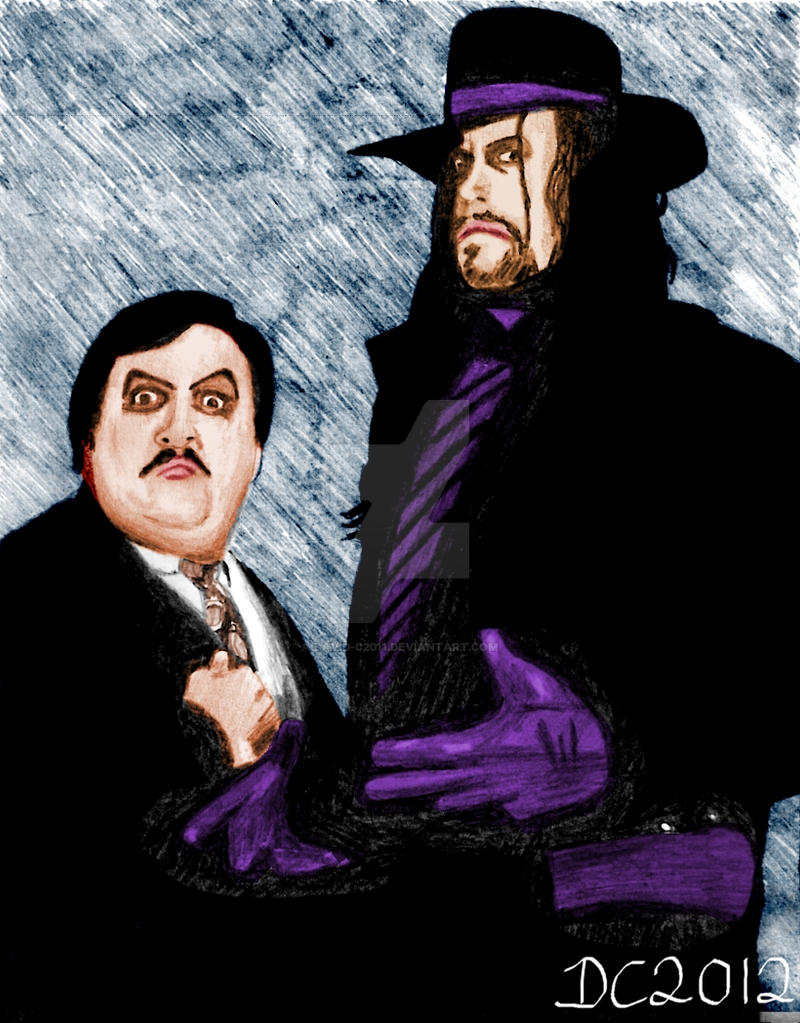 Paul Bearer and The Undertaker