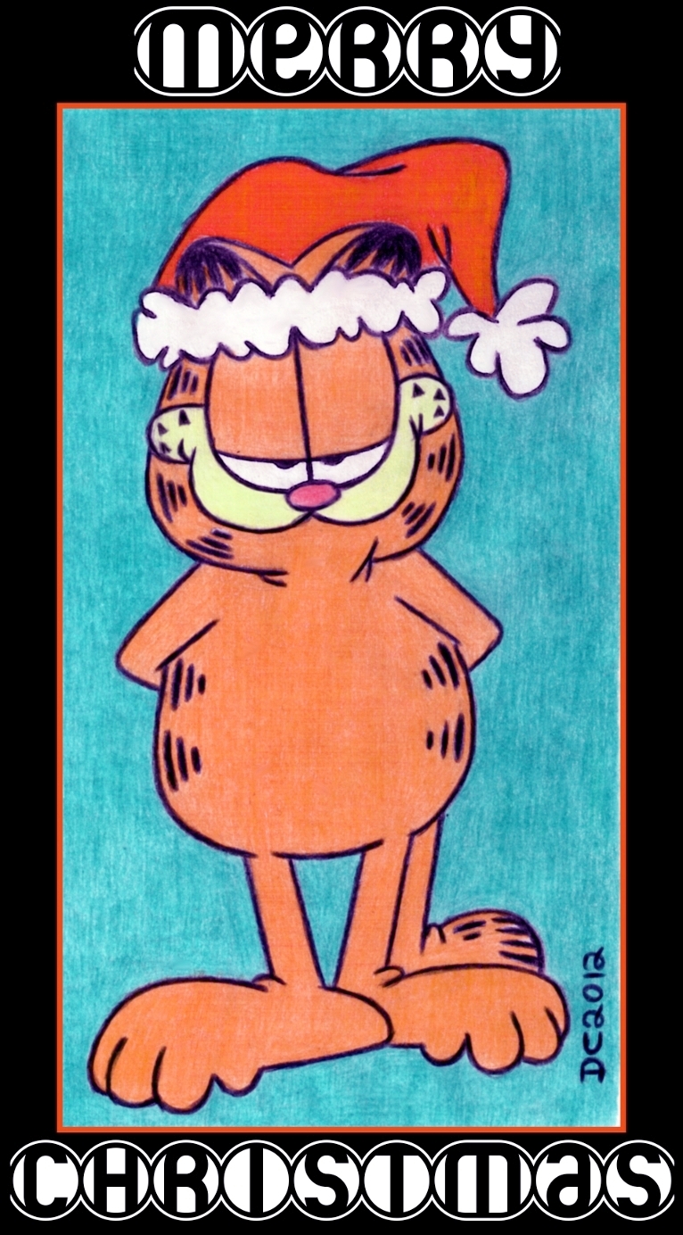 Garfield Xmas Card