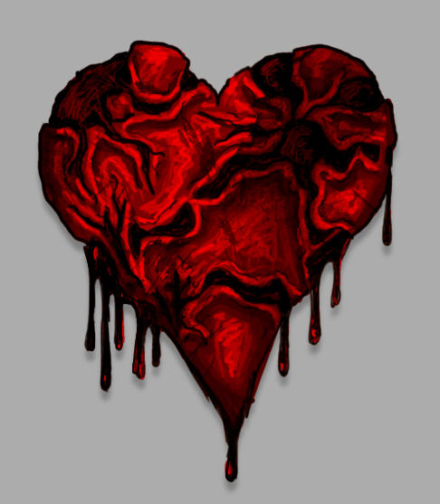 Rotten Heart Tattoo Concept