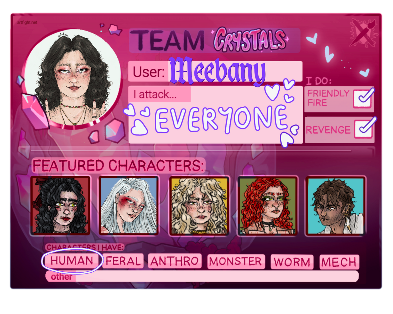 team crystals sheet!!!! by miamoodraws on DeviantArt