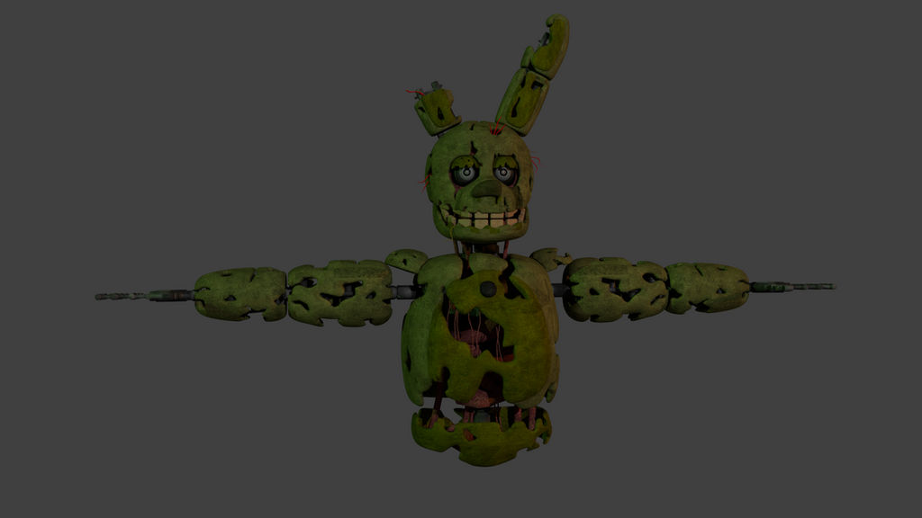 Spring Trap Fallout 4 Mod Springtrap V.4 Wip 2 by NOIRESD on DeviantArt
