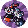 Its ya boy's, cuphead and mugman