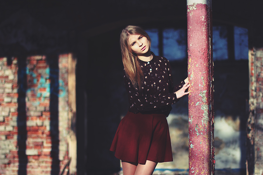 Red Skirt