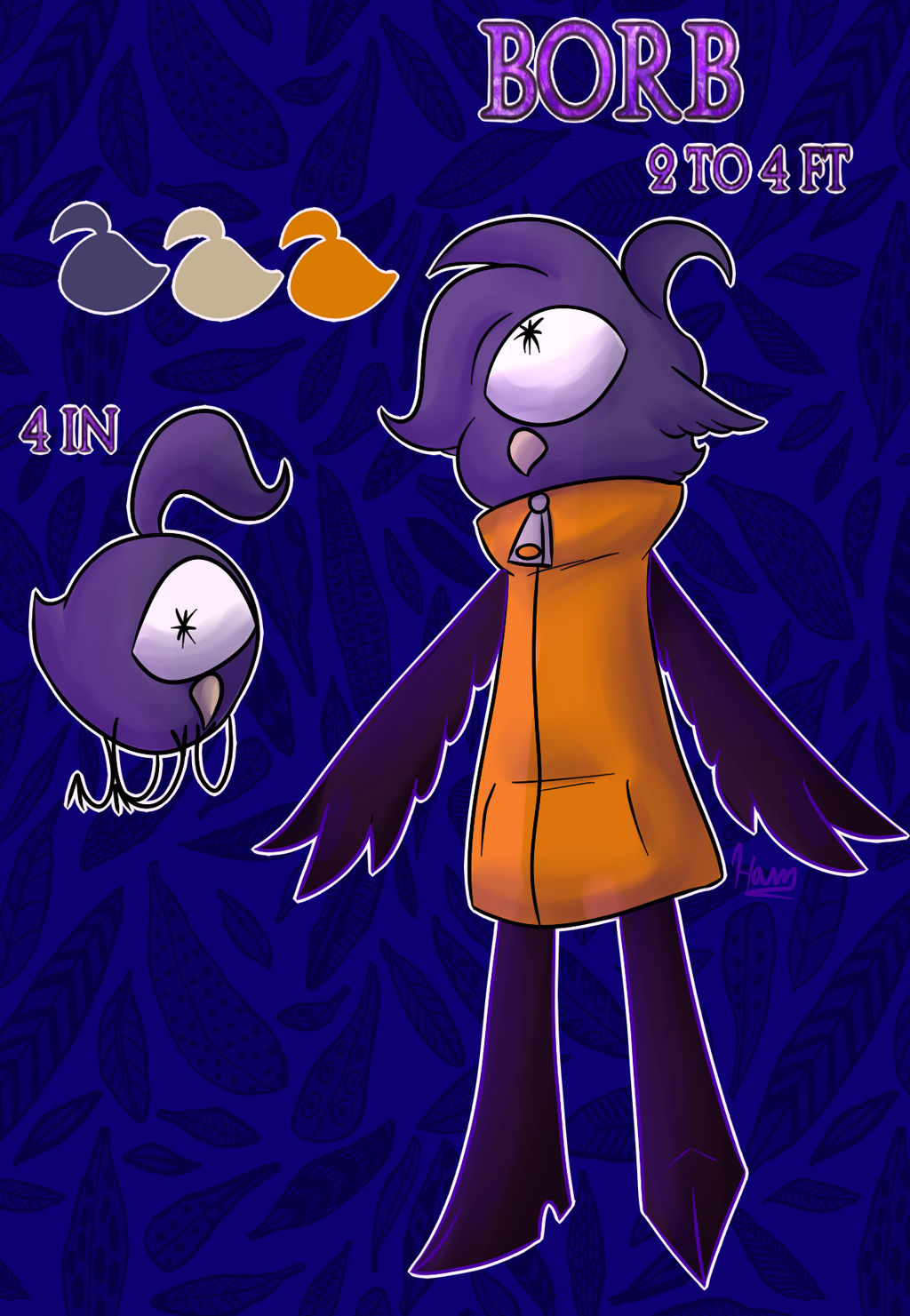 Borb Character Borb by SpacedHam on DeviantArt