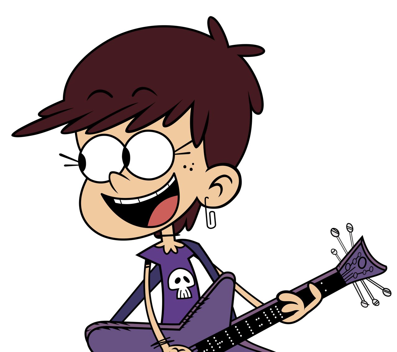Luna Loud Guitar (Vector) by ManDash17 on DeviantArt