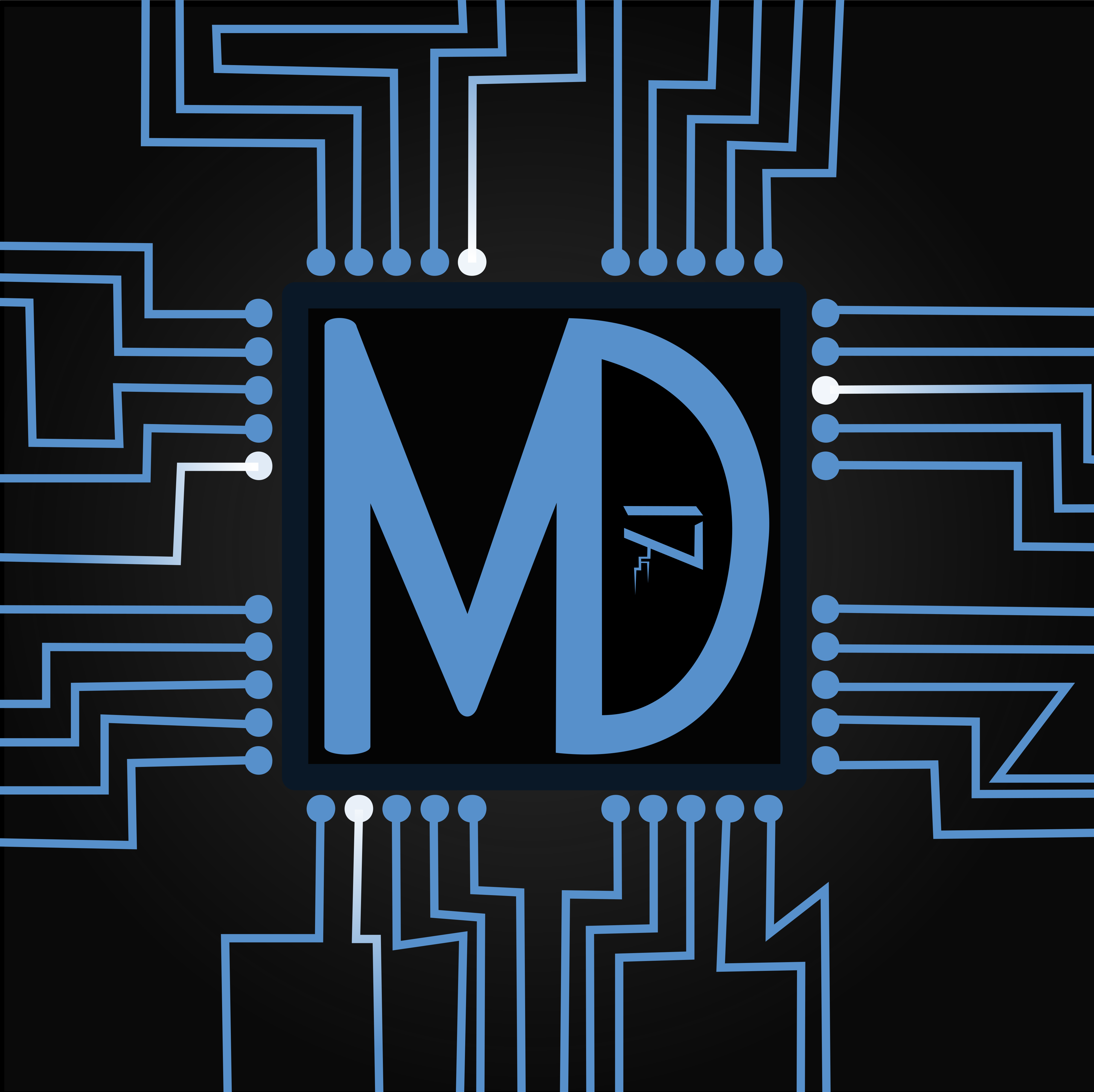 MD17 Logo (Circuit Design) by ManDash17 on DeviantArt