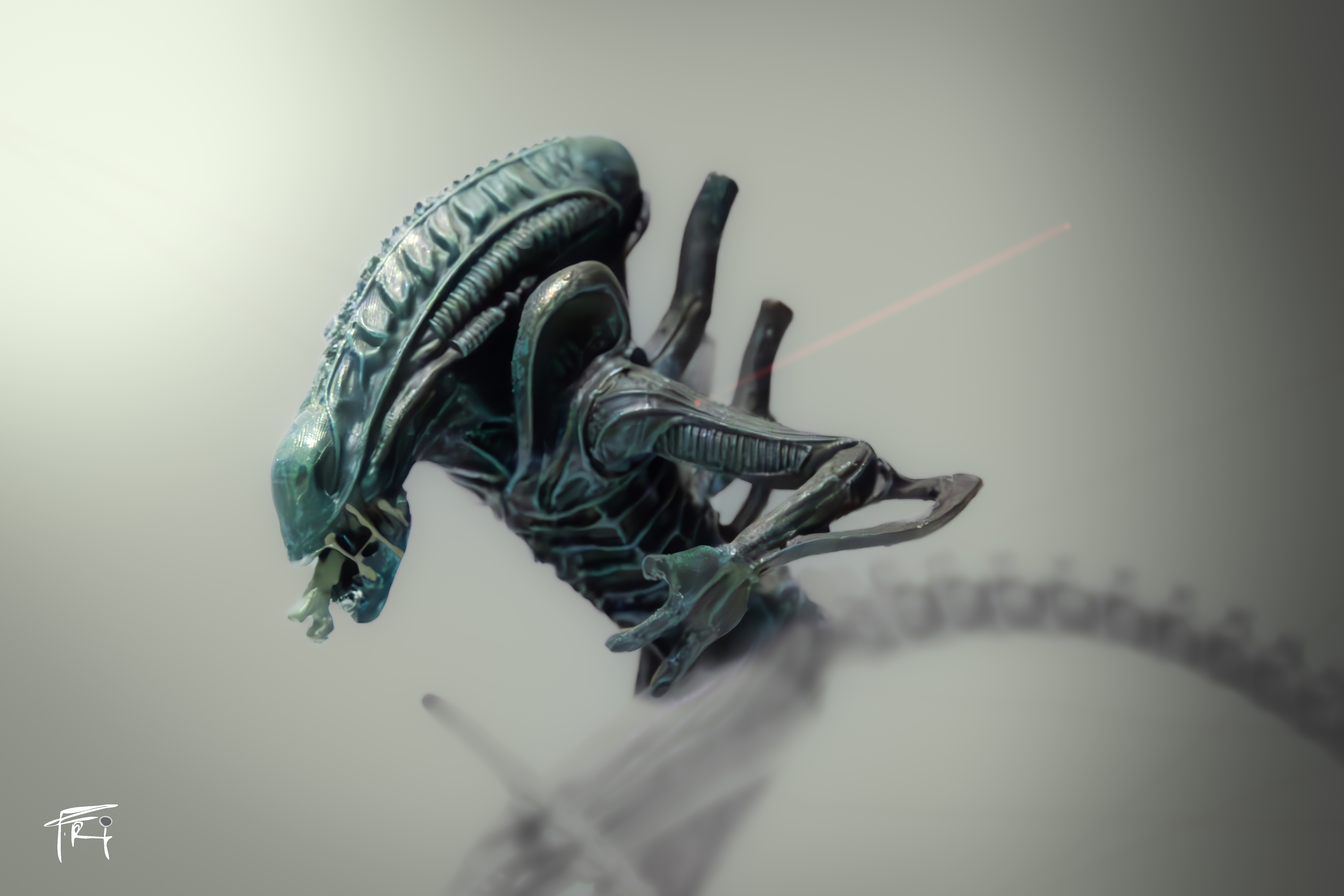 Alien out of the mist by Misterfra19 on DeviantArt