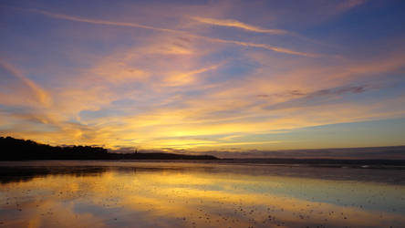 Mirror Sunset, South Finistere, France