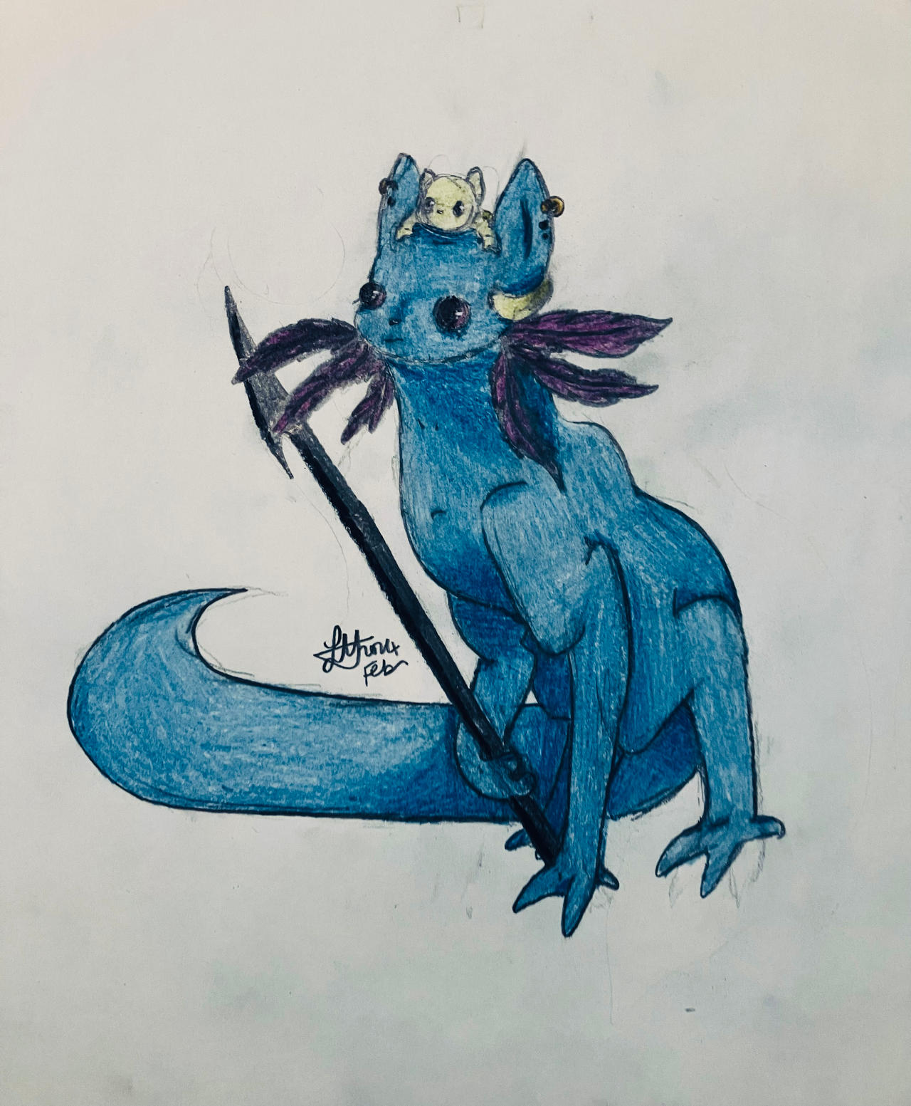 Rivulet and Slugpup by Lucktrixx615 on DeviantArt