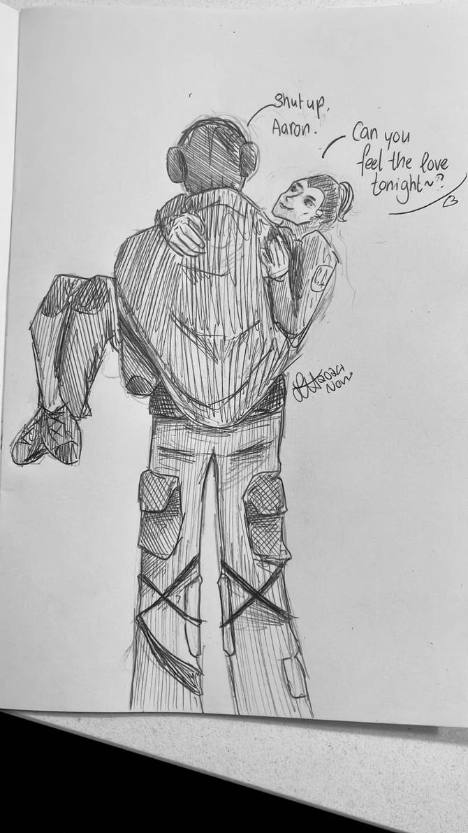 Cassian and Russel being g a y by Lucktrixx615 on DeviantArt
