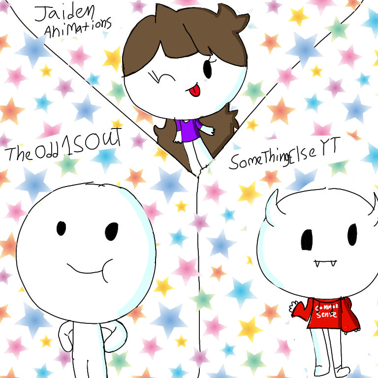 Jaiden animations TheOdd1sout and SomethingElseYt by