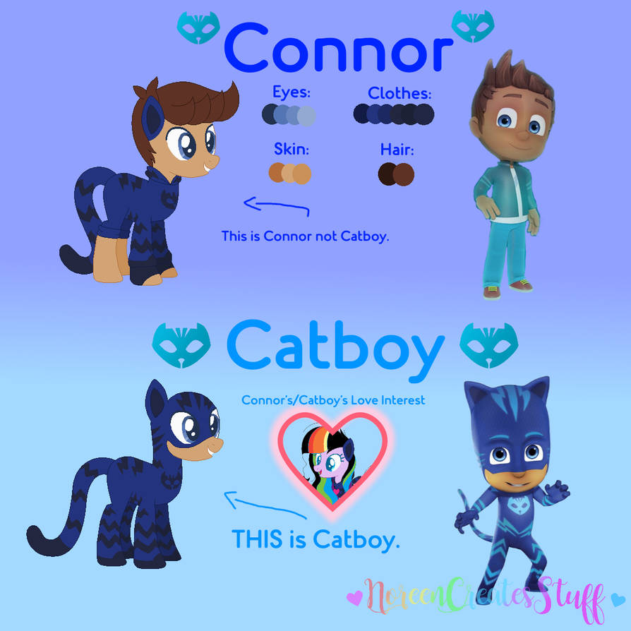Connor/Catboy Ref Sheet by LolaDreamTeam on DeviantArt