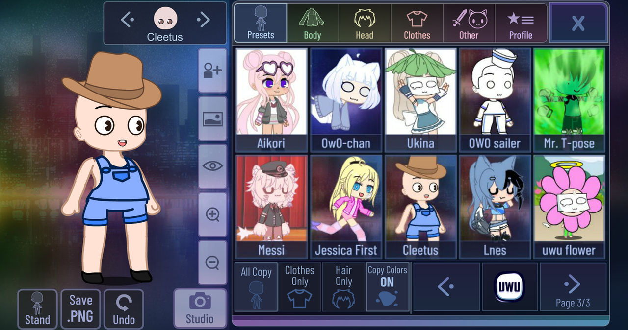 picture Gacha Club Body Base cleetus is in gacha club whaaa by