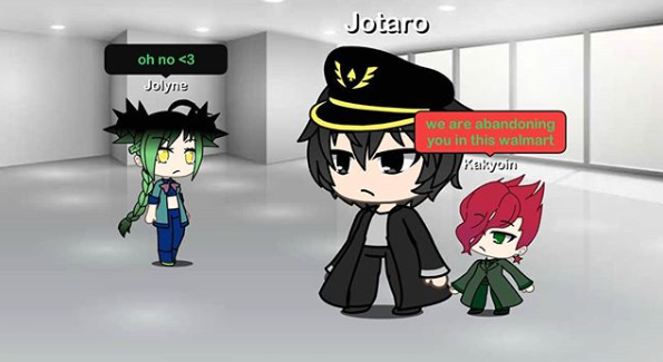 I recreated the end of Stone Ocean in gacha life : r/cursedjojo