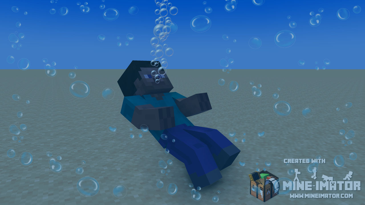 Steve Underwater by LolaDreamTeam on DeviantArt