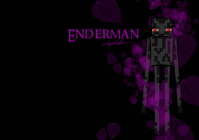 Enderman Fan Art Cover