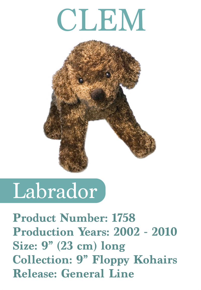 Clem best sale stuffed dog