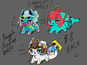 SWEET BABES adopts (3/3)