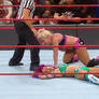 Sasha Banks Unconscious (Raw 08/28/2017)