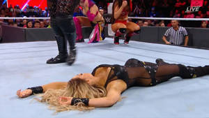 Trish Stratus Unconscious (Royal Rumble 2018)