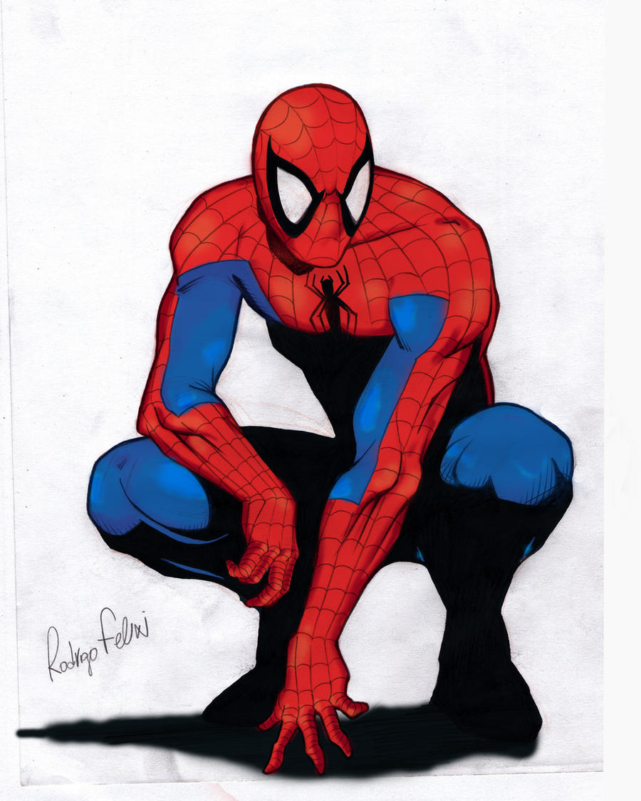 Homem Aranha Colorido by RodrigoFelix on DeviantArt