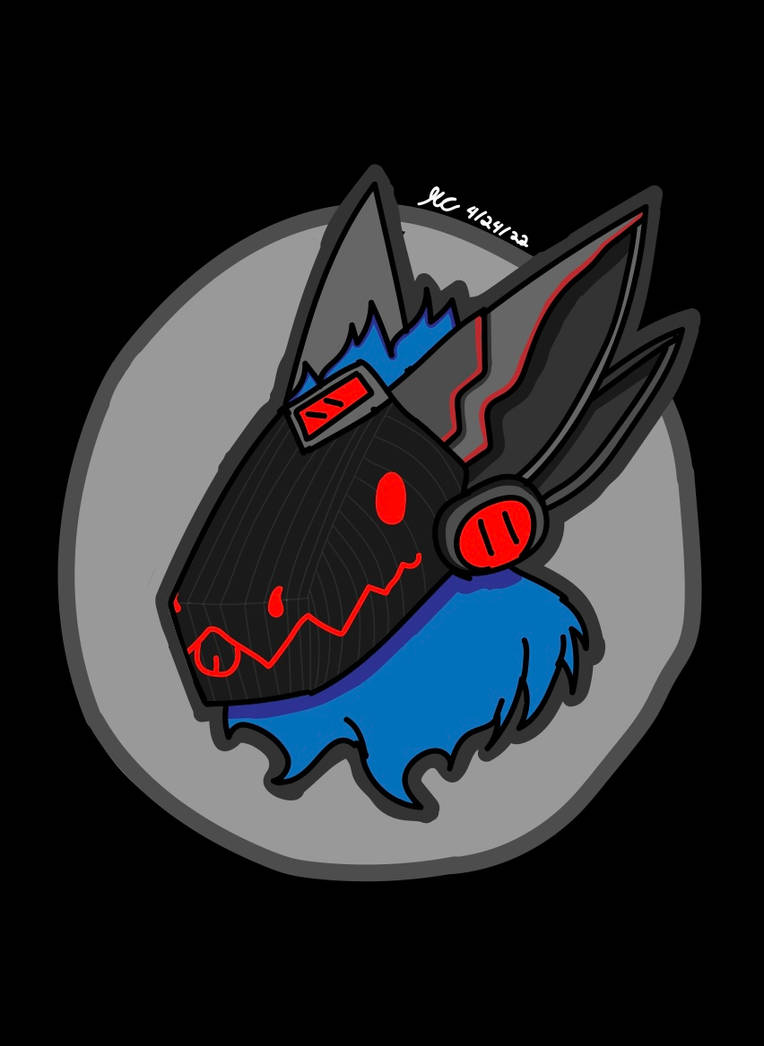 Rex the Protogen by gammaxeno on DeviantArt