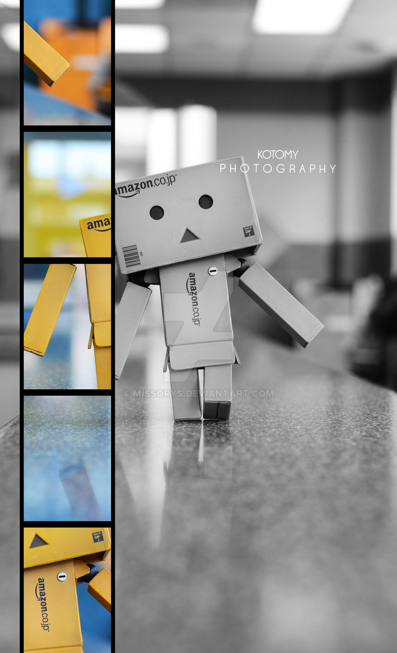 Danbo walking.