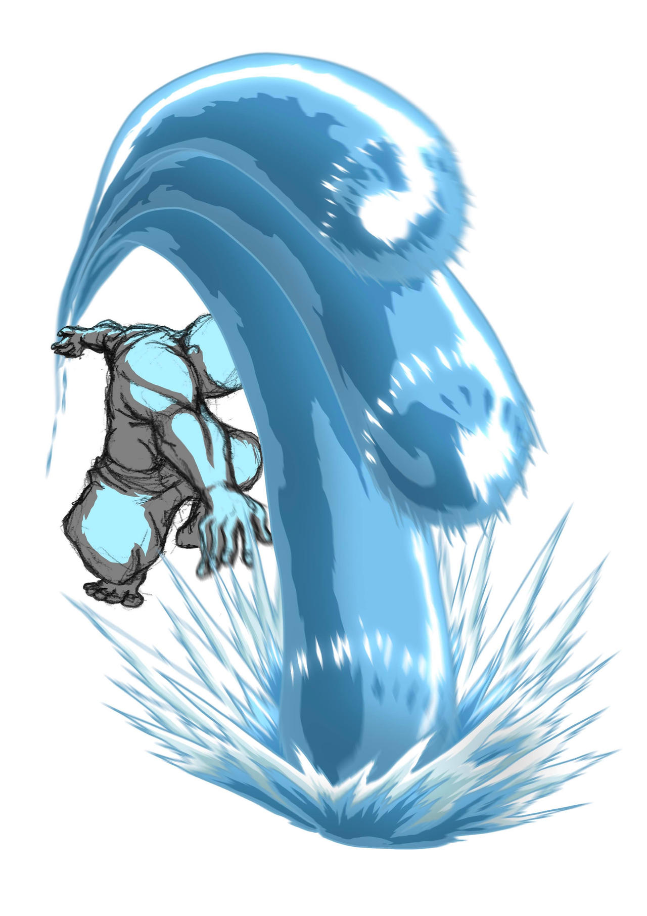Waterbending x3 by moptop4000 on DeviantArt