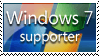 Windows7 supporter stamp by potasiyam