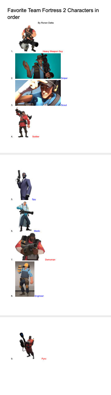 Tf2 class list by AuraKnight100 on DeviantArt