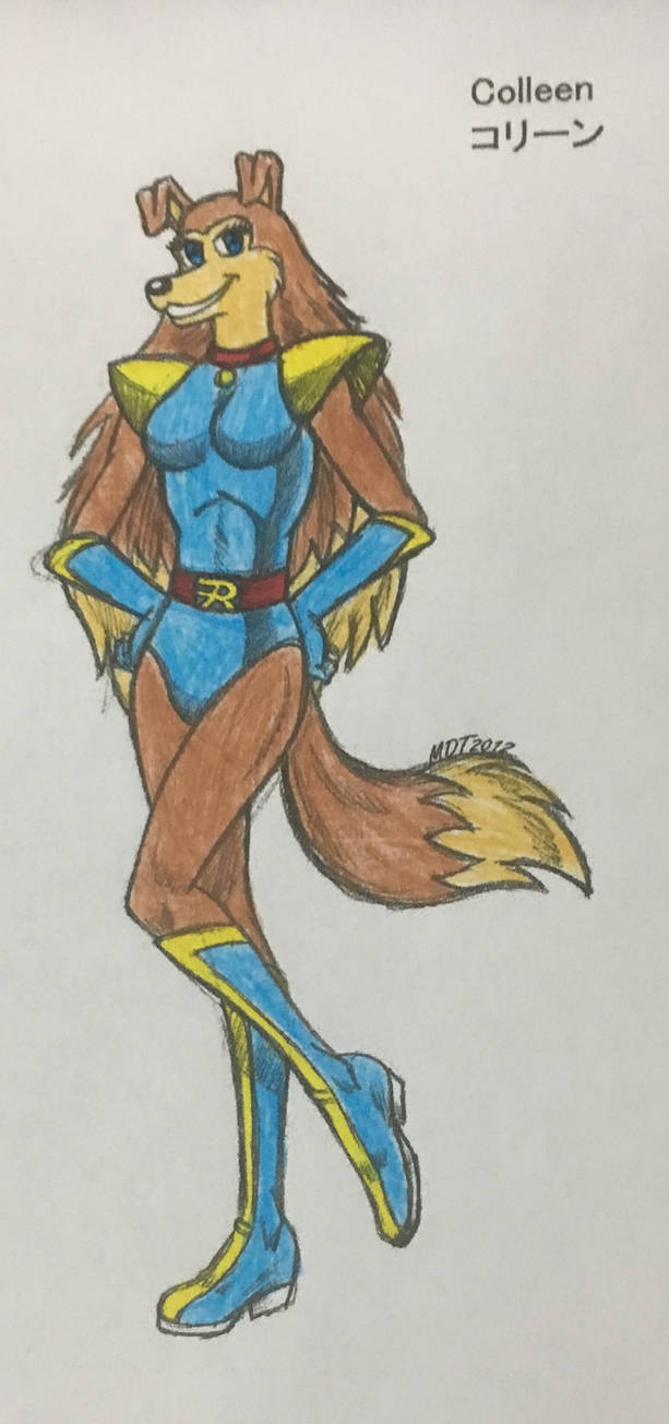 Colleen's Custom Outfit (colorized) by AuraKnight100 on DeviantArt