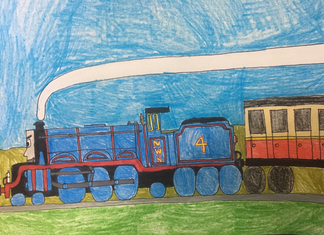 Gordon the Express Engine by AuraKnight100 on DeviantArt