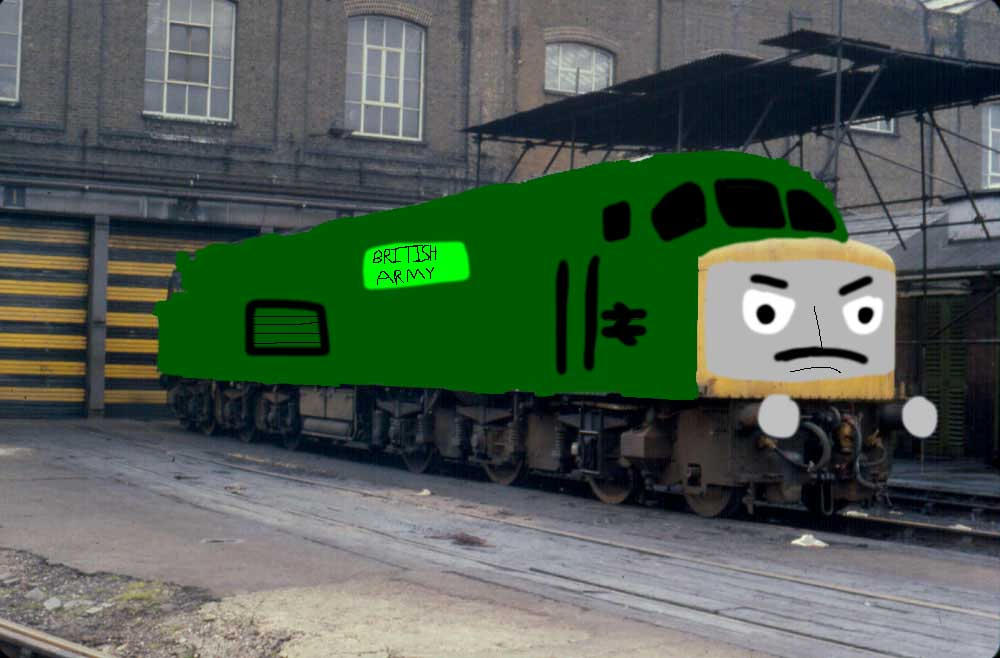 Commander Loco Commander the Moronic Army Engine by AuraKnight100 on DeviantArt